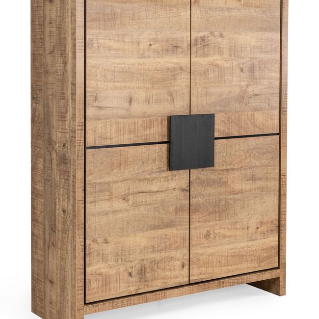 Wandkast PROVESANO - Mangohout look