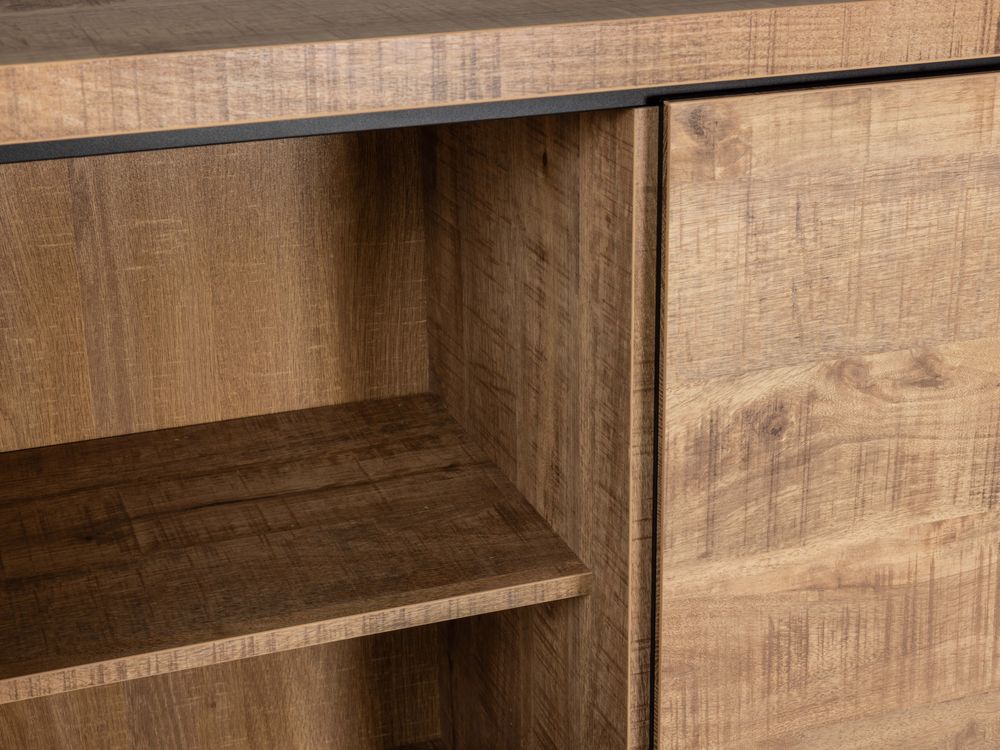 Wandkast PROVESANO - Mangohout look MXF-271-000005