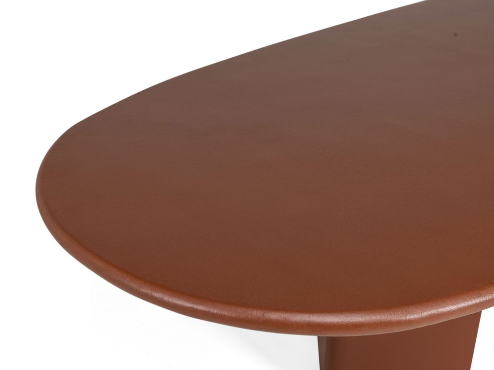Ovale eetkamertafel TON SUR TOOON - Terracotta TOO-2-001