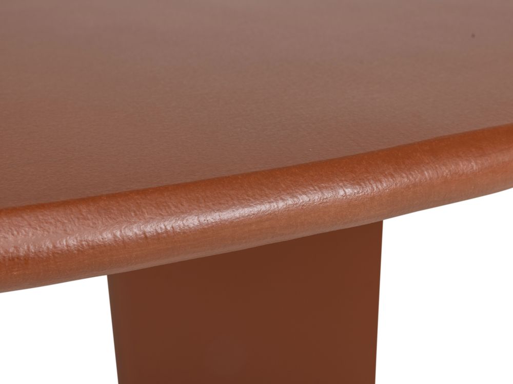 Ovale eetkamertafel TON SUR TOOON - Terracotta TOO-2-001