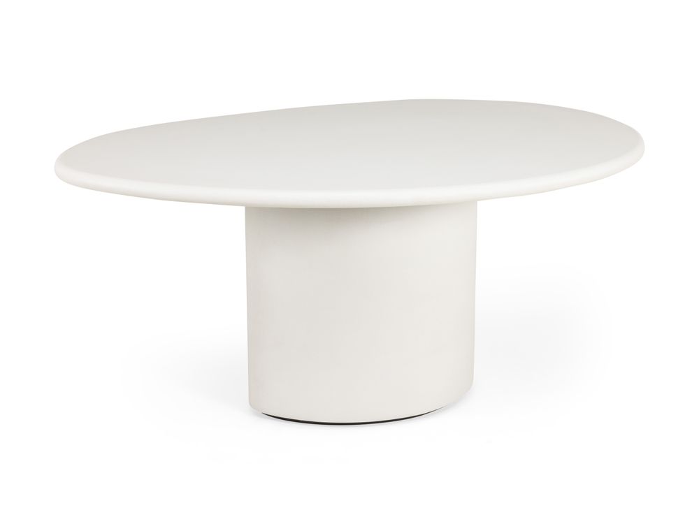 Kei-vormige tafel TON SUR TOOON - Wit TOO-4-001