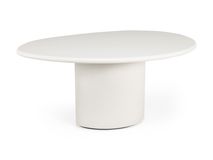 Kei-vormige tafel TON SUR TOOON - Wit TOO-4-001