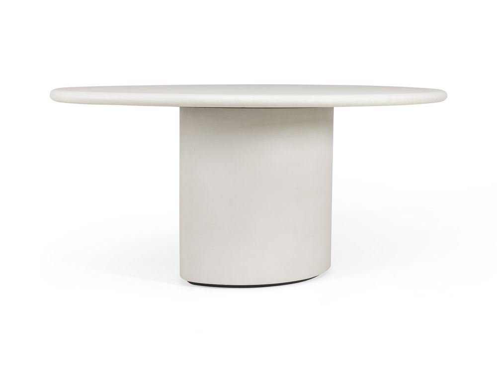 Kei-vormige tafel TON SUR TOOON - Wit TOO-4-001