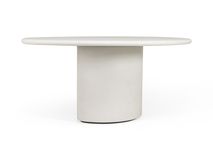 Kei-vormige tafel TON SUR TOOON - Wit TOO-4-001