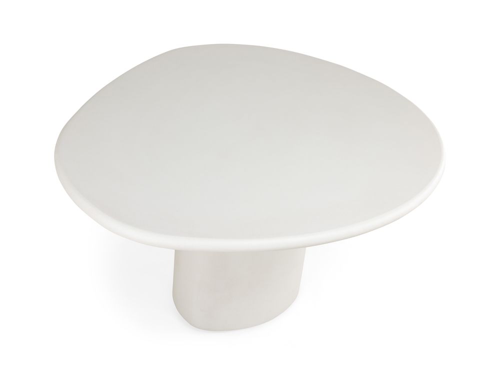 Kei-vormige tafel TON SUR TOOON - Wit TOO-4-001