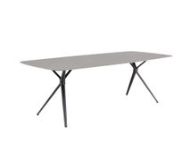 Buitentafel AMALFI - Stone grijs DEZ AMA BT2410-SG