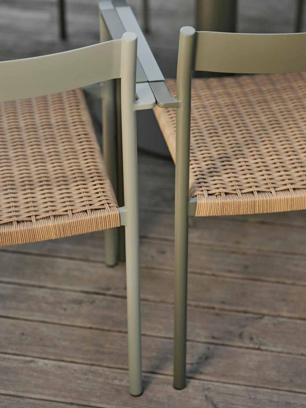 Tuinstoel DK - Nordic Green/Natuur BRF-4-000002