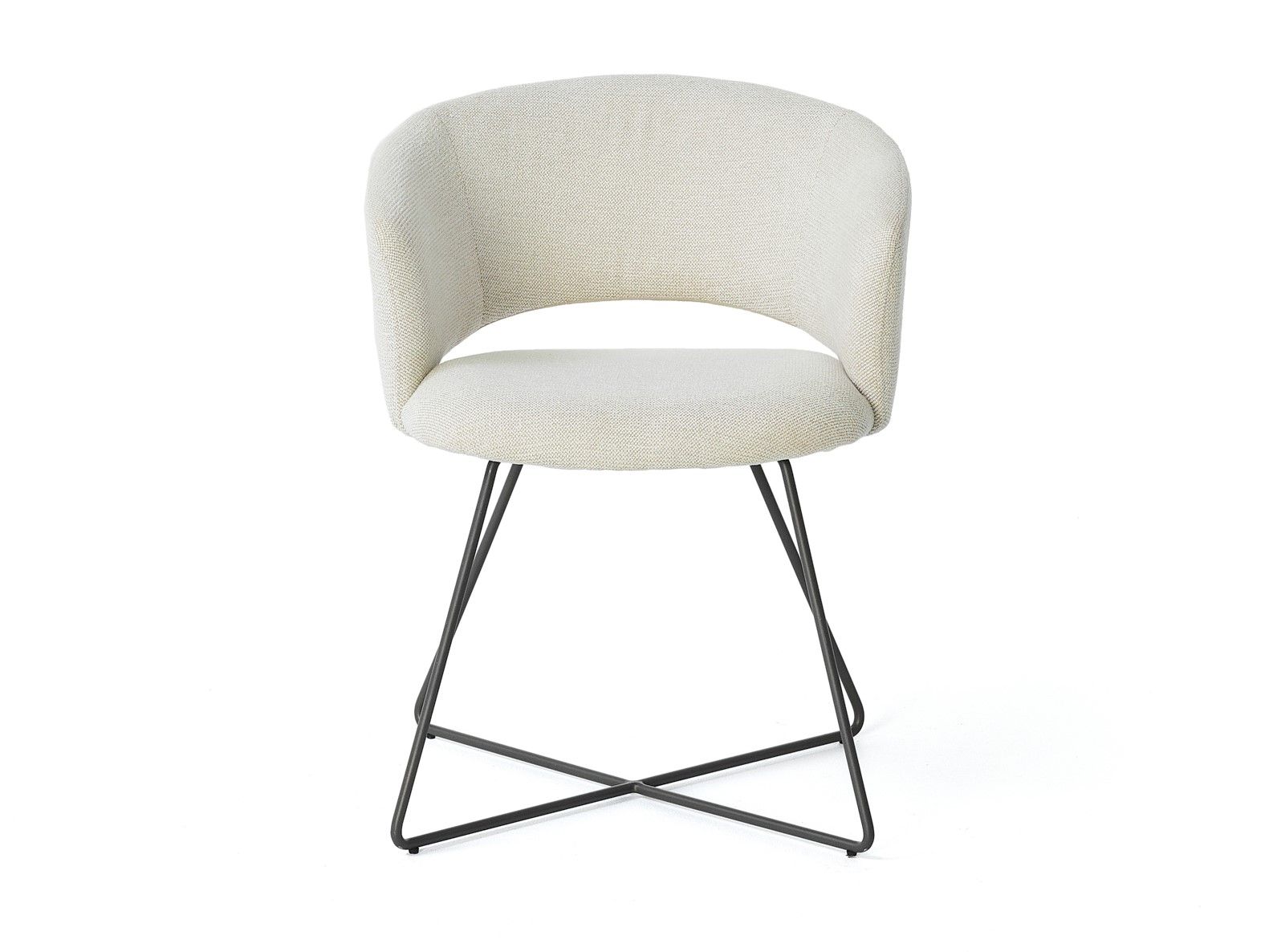 Eetkamerstoel wire onderstel ACE - Beige
