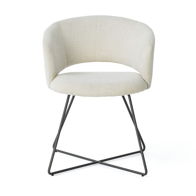 Eetkamerstoel wire onderstel ACE - Beige