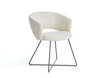 Eetkamerstoel wire onderstel ACE - Beige YLI AC ST-SN01