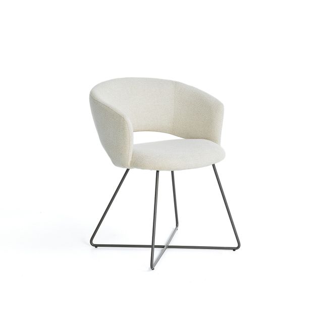 Eetkamerstoel wire onderstel ACE - Beige