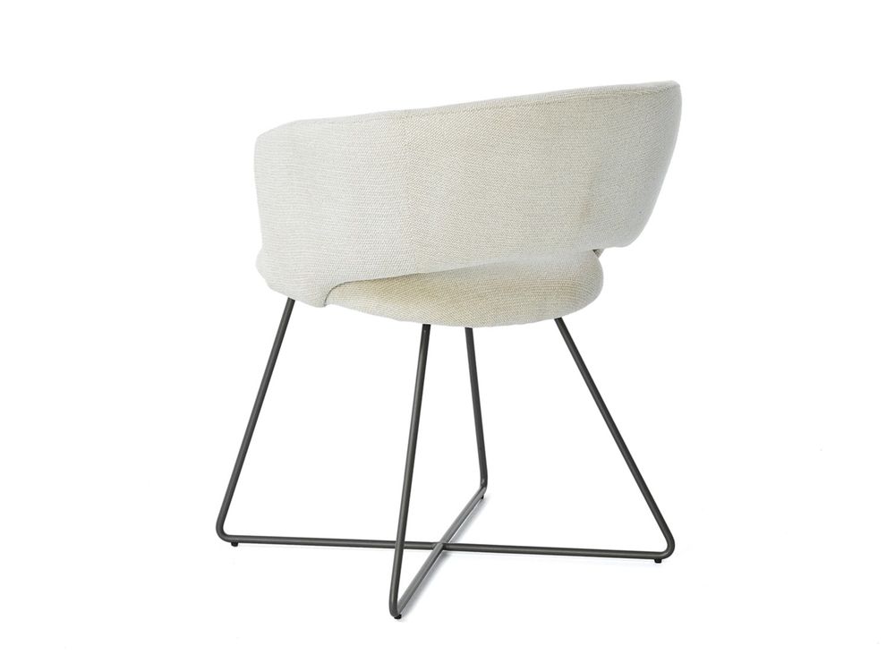 Eetkamerstoel wire onderstel ACE - Beige YLI AC ST-SN01