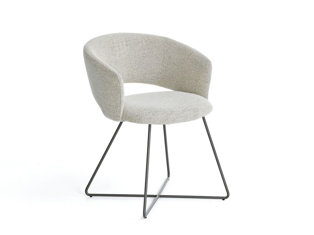 Eetkamerstoel wire onderstel ACE - Beige YLI AC ST-SL110