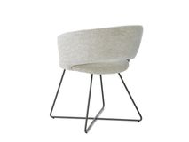 Eetkamerstoel wire onderstel ACE - Beige YLI AC ST-SL110