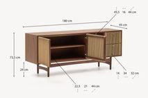Dressoir ELAN - Notenhout KAV M0100023MM41