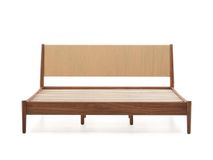 Bed 160x200 cm ELAN - Notenhout KAV N0100014MM41