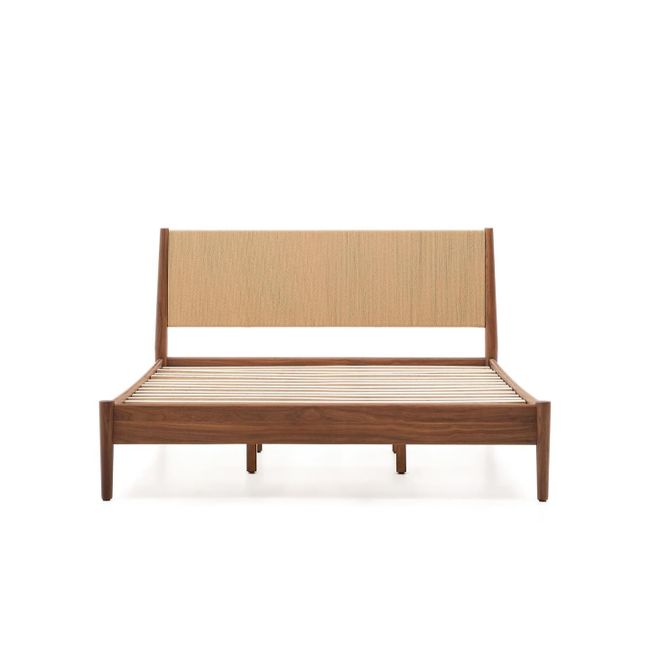 Bed 160x200 cm ELAN - Notenhout