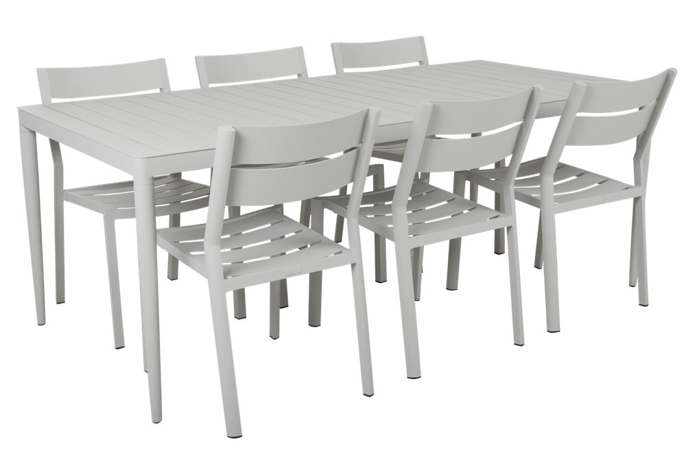 Tuintafel BIGBY - Lichtgrijs BRF-5-000005