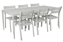 Tuintafel BIGBY - Lichtgrijs BRF-5-000005
