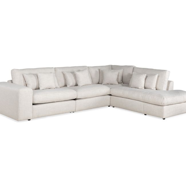 Hoeksalon BRETON - Beige