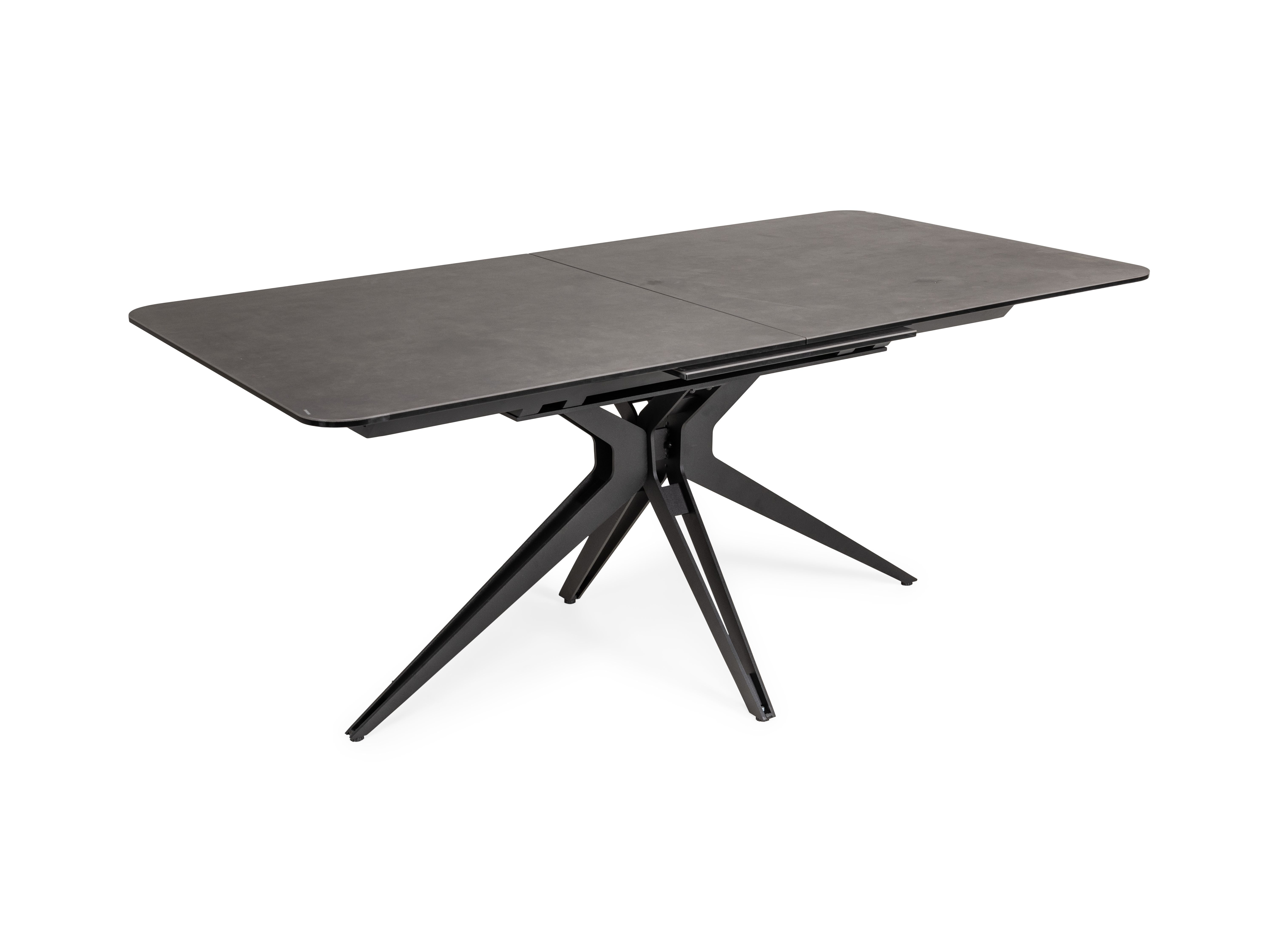 Uitschuifbare eetkamertafel POP-UP1 - Zwart kerami MBR-POP-001