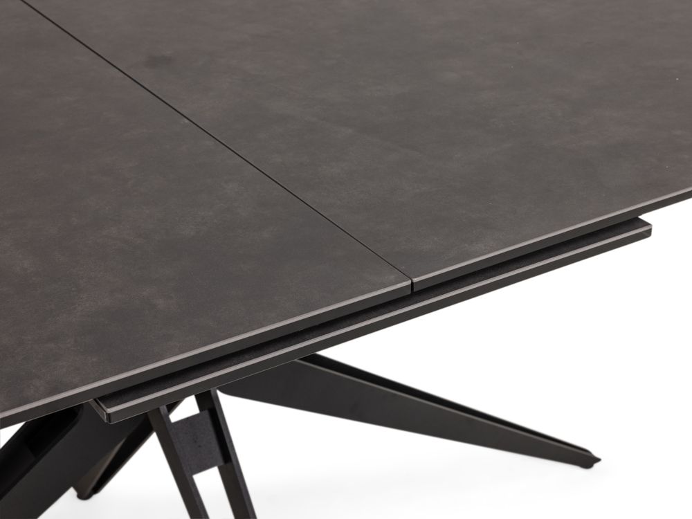 Uitschuifbare eetkamertafel POP-UP1 - Zwart kerami MBR-POP-001