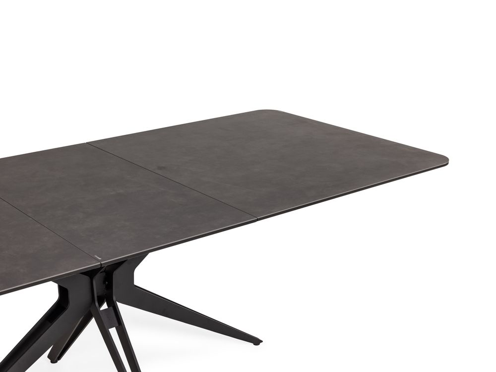 Uitschuifbare eetkamertafel POP-UP1 - Zwart kerami MBR-POP-001