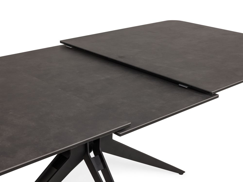 Uitschuifbare eetkamertafel POP-UP1 - Zwart kerami MBR-POP-001