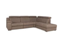 Hoeksalon PANENKA met relax - Bacif Taupe C-HIM-2-HKS1