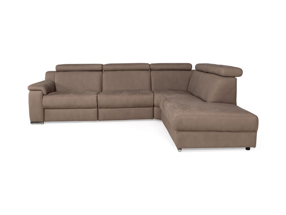 Hoeksalon PANENKA met relax - Bacif Taupe C-HIM-2-HKS1