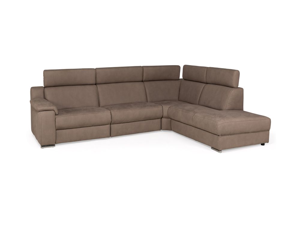 Hoeksalon PANENKA met relax - Bacif Taupe C-HIM-2-HKS1