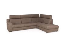 Hoeksalon PANENKA met relax - Bacif Taupe C-HIM-2-HKS1