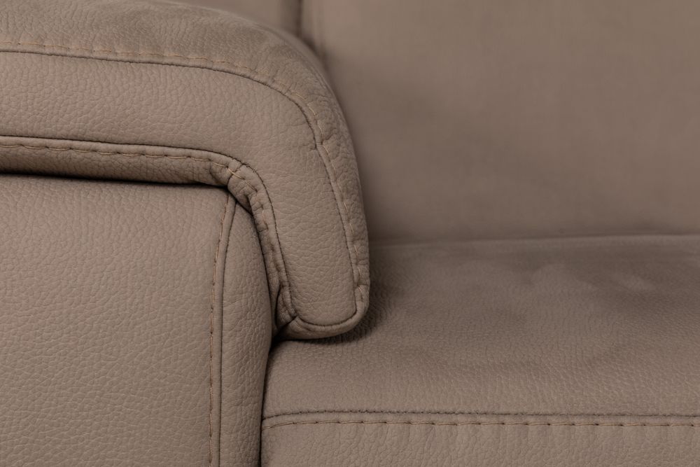 Hoeksalon PANENKA met relax - Bacif Taupe C-HIM-2-HKS1