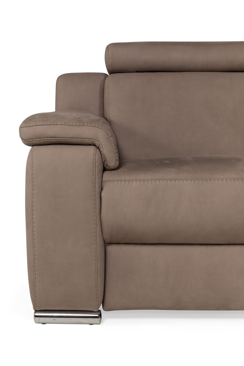 Hoeksalon PANENKA met relax - Bacif Taupe C-HIM-2-HKS1