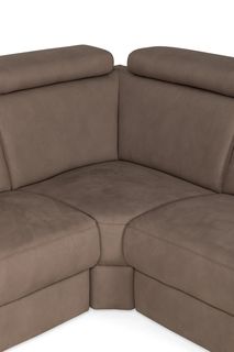 Hoeksalon PANENKA met relax - Bacif Taupe C-HIM-2-HKS1