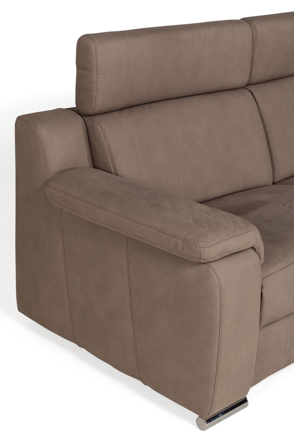 Hoeksalon PANENKA met relax - Bacif Taupe C-HIM-2-HKS1