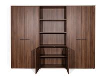 Hoge kast ARCHIVOS ARMARIOS - Walnoot C-GBE-3-KH2-WGZ