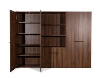 Hoge kast ARCHIVOS ARMARIOS - Walnoot C-GBE-3-KH2-WGZ