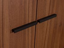 Hoge kast ARCHIVOS ARMARIOS - Walnoot C-GBE-3-KH2-WGZ