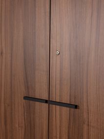 Hoge kast ARCHIVOS ARMARIOS - Walnoot C-GBE-3-KH2-WGZ