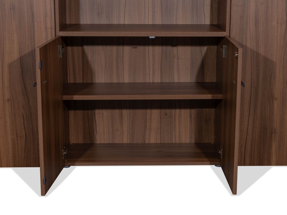 Hoge kast ARCHIVOS ARMARIOS - Walnoot C-GBE-3-KH2-WGZ