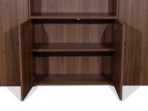 Hoge kast ARCHIVOS ARMARIOS - Walnoot C-GBE-3-KH2-WGZ