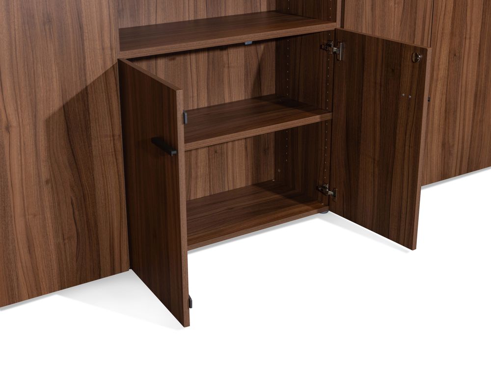 Hoge kast ARCHIVOS ARMARIOS - Walnoot C-GBE-3-KH2-WGZ