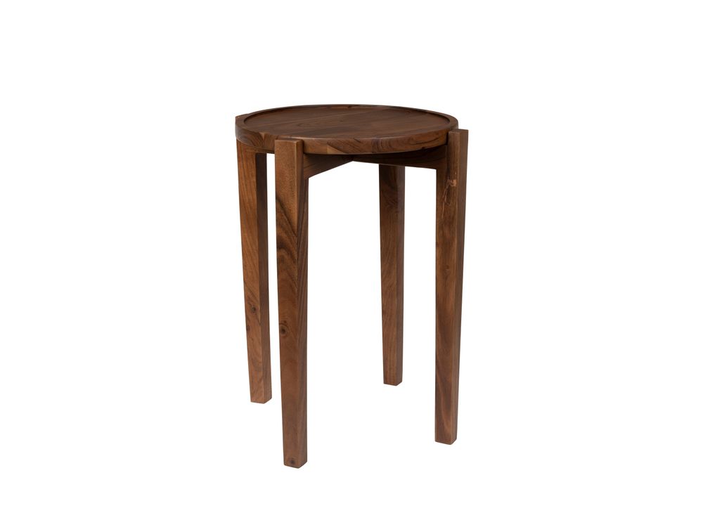 Bijzettafel SHANE - Acaciahout / Walnoot ZVR 2300332