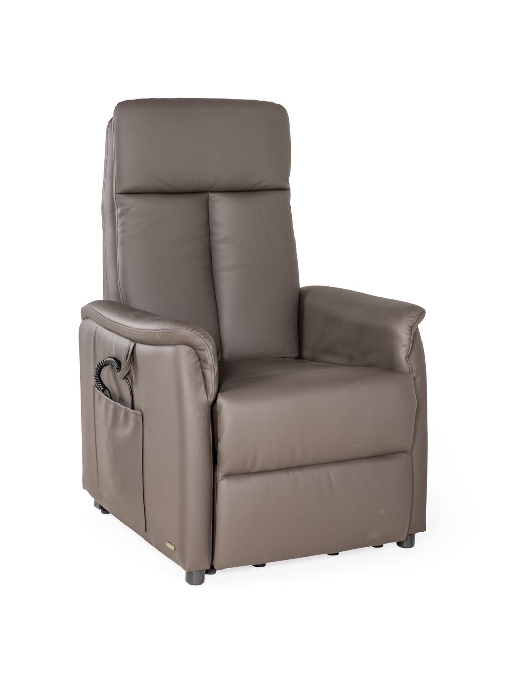 Elektrische relaxfauteuil met lift BREMEN - Donker MED-34-000005-BRO