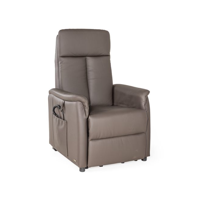 Elektrische relaxfauteuil met lift BREMEN - Donker