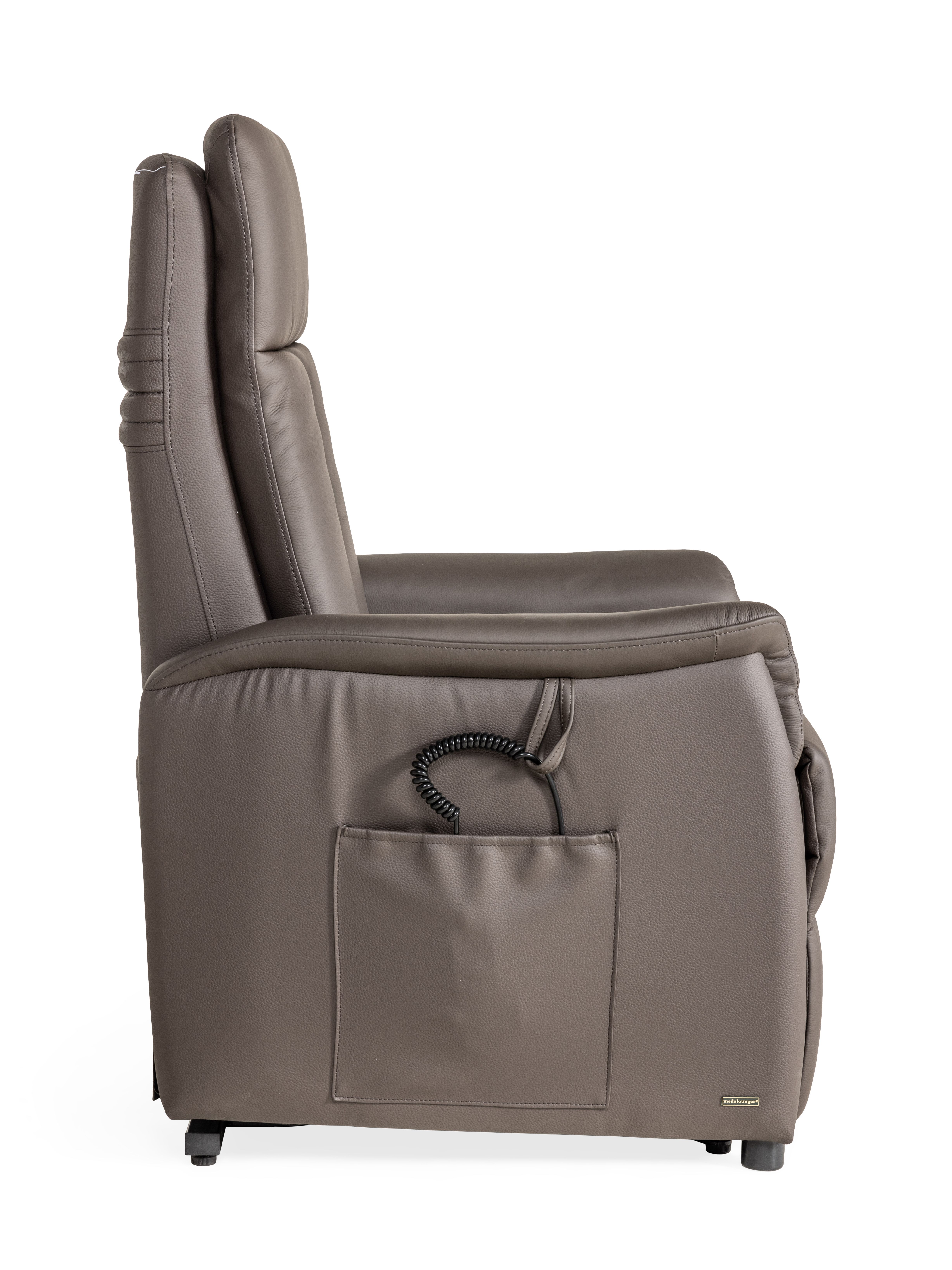 Elektrische relaxfauteuil met lift BREMEN - Donker