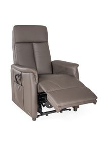 Elektrische relaxfauteuil met lift BREMEN - Donker MED-34-000005-BRO