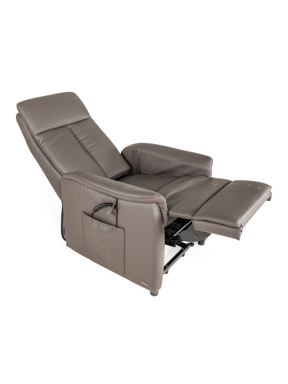 Elektrische relaxfauteuil met lift BREMEN - Donker MED-34-000005-BRO