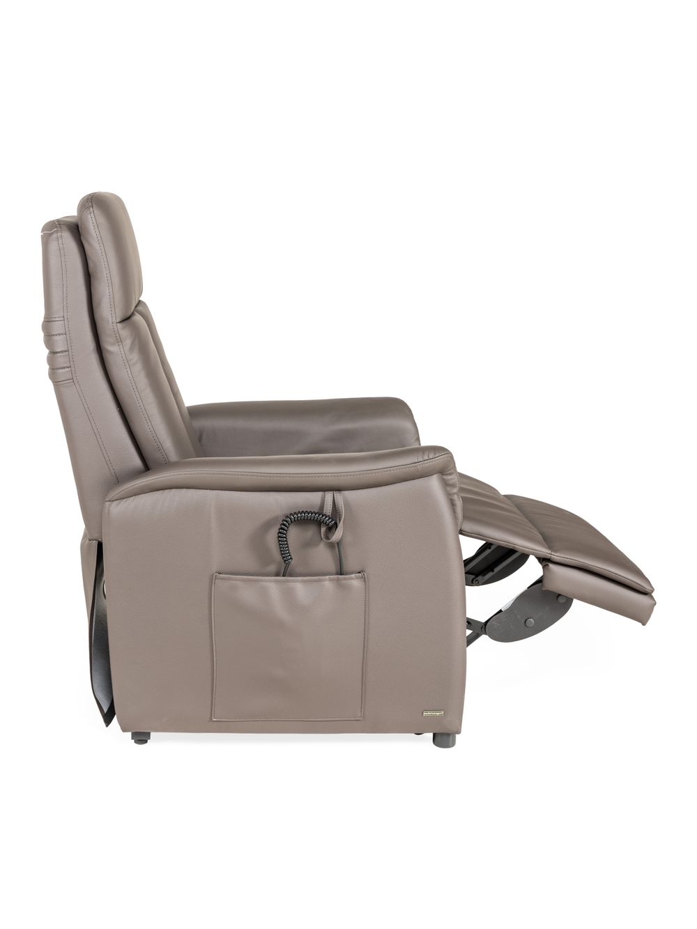 Elektrische relaxfauteuil met lift BREMEN - Donker MED-34-000005-BRO